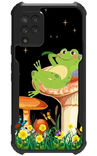 RWUTYTIUL for Samsung Galaxy A42 5G Case, Frog Galaxy