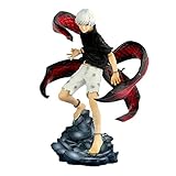 ★ Tamaño: 22.5CM GUANGHHAO Tokyo Ghoul Kaneki Ken Anime Figura 22.5cm-Cabeza Intercambiable Desmontaje-Estatuilla Decoración Adornos Coleccionables Juguete Animaciones Modelo de Personaje