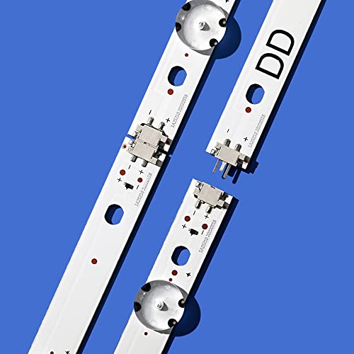 Tira de LED EAV63673007 para reparar pérdida de brillo en LG 65UJ630V de 65" 6