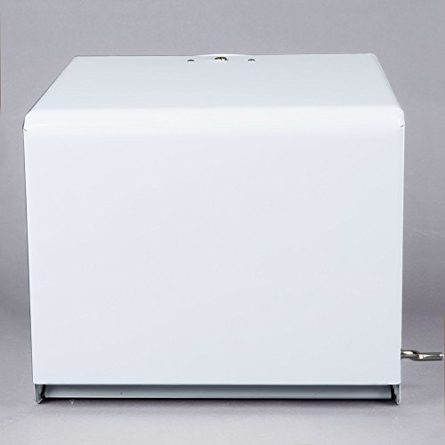 TableTop King T800WH Metal Crank Roll Towel Dispenser