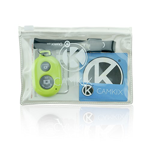 Camkix Camera Shutter Remote Control With Bluetooth Wireless Technology - Create Amazing Photos And Videos Hands-Free - Works With Most Smartphones And Tablets (Ios And Android) #TOP4