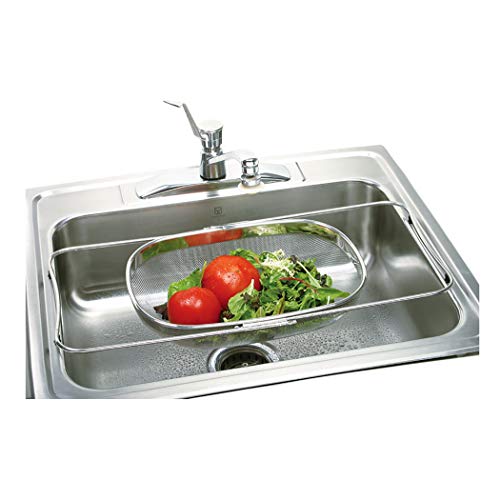 Colador de acero inoxidable para fregadero Norpro miniatura 2