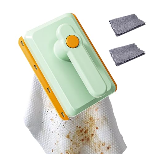 Handheld MOP-Raspar y limpiar diseño y uso en seco de limpieza | Eliminador de manchas de aceite doméstico Cepillo de limpieza de aceite de cocina, seguridad manual