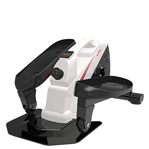 Image of Mini Stair Stepper w /Bands Black Elliptical Twist Step Machine Portable with LED Display, Multifunctional Home Trainer S