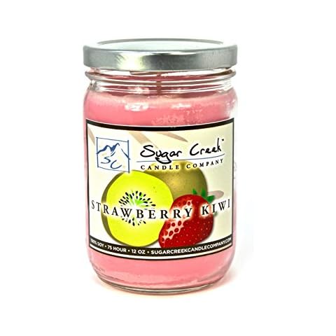 Sugar Creek Candles-Strawberry Kiwi-100% Soy Wax Candle. Soy Candles Burn Cleaner ~ Longer ~ Non-Toxic ~ The Original 100% Yinzer Made in USA. Gift for Any Occasion Cover