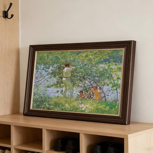 Tableau Leafy June Henry Scott Tuke - Solution décoration murale pour petits espaces
