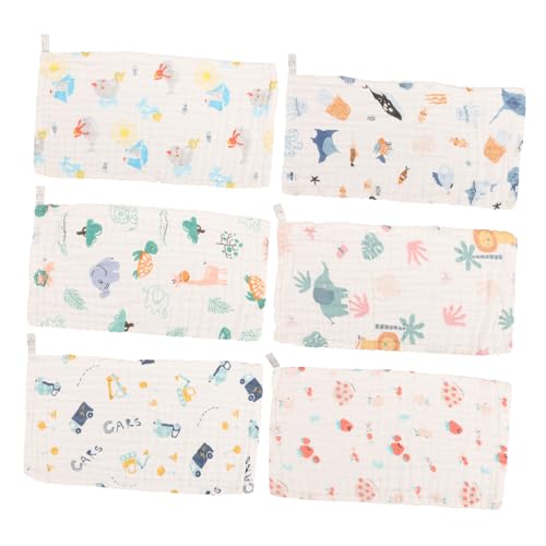 Serviette garçon fille coton doux absorbant lavables pour la crèche et le bain