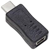 KAUMO USB 変換コネクタ (MiniUSBメス/Type-Cオス) USB2.0データ転送 USB-C