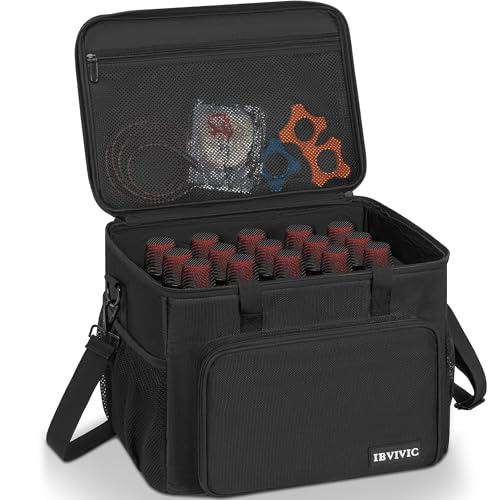 Sac de transport pour micros sans fil avec 15 emplacements antichocs en mousse