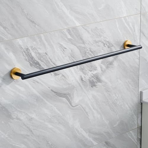 Miyili 30-Inch Bathroom Towel Bar Stainless Steel Towel Holder Rack Wall Mount Black & Gold, A01BG75A by Miyili - Image 8