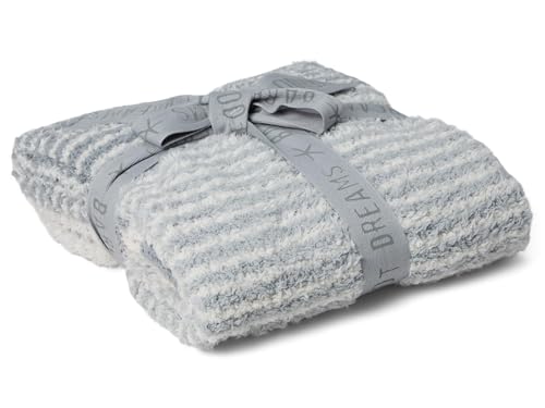 Image of Barefoot Dreams Kids CozyChic Gradient Stripe Stroller Blanket - Soft Blankets - Polyester Fabric Platinum Multi One Size One Size