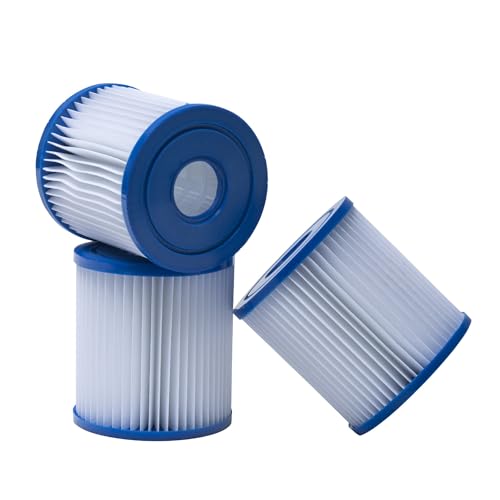 WERKA PRO Paquete de 3 Cartuchos de Filtro para depurador de Piscina Modelo H