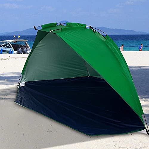 Tienda de playa impermeable pop-up con protección ultraligera 3