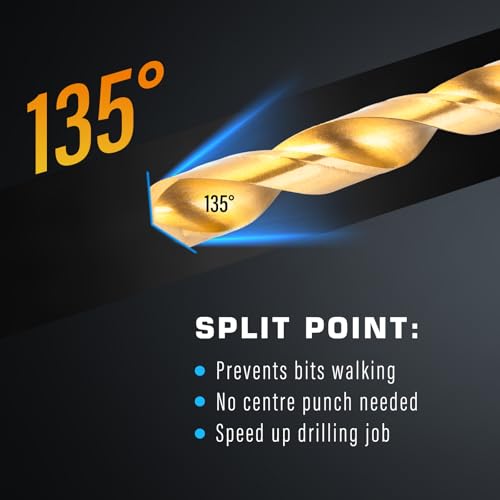GDLIN 230-Piece Cobalt Drill Bit Set