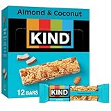 KIND Bars, Almond & Coconut, Gluten Free, 1.4 Ounce, 12 Count