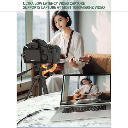 Image of 4K 60Hz Output HDMI Video Capture Card, USB 3.0 Capture Device, HDMI to USB A /USB C for Live Streaming, Recording, OBS, Gaming, PC /Mac /Android