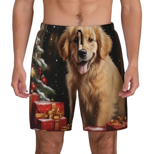 Short de bain Golden Retriever contre l'humidité pour éviter les irritations à la plage