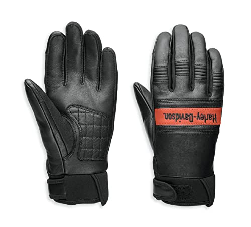 Gants moto Harley-Davidson Ovation femme cuir souple antidérapant noir