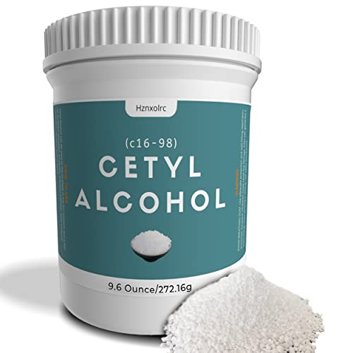 9.6 Ounce Cetyl Alcohol for Making Lotions Premium Cetyl Alcohol Granules Smooth and Emollient Fresh and Pleasant Suitable for Making Conditioners Scrubs Creams and More