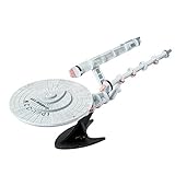 Star Trek Original U.S.S. Enterprise 3D Wood Puzzle & Model Figure Kit (38 Pcs) - Build & Paint Your Own 3-D Space Ship Toy - Holiday Educational Gift for Kids & Adults, No Glue Required, 10+ 