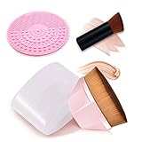 Foundation Makeup Brush, Flat Top Kabuki Foundation Brush 3 Set, Foundation Brush for Liquid Makeup,...