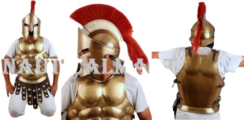 NauticalMart Greek Muscle Armor Cuirass Spartan For Halloween Costume