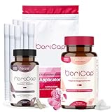 Bundle of BoriCap - Boric Acid Suppositories for Women + Applicators + FloraCap Vaginal Probiotics for Women