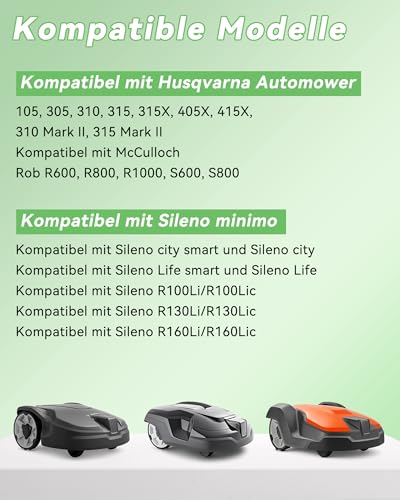 RENGOGA 28V 1.3A Netzteil Ladegerät kompatibel mit Husqvarna Automower 105, 305, 310, 315, 315X, 405X, 415X, 310 Mark II, 315 Mark II, Gardena R50Li, R70Li, R80Li, Sileno City, Life, Minimo Mähroboter
