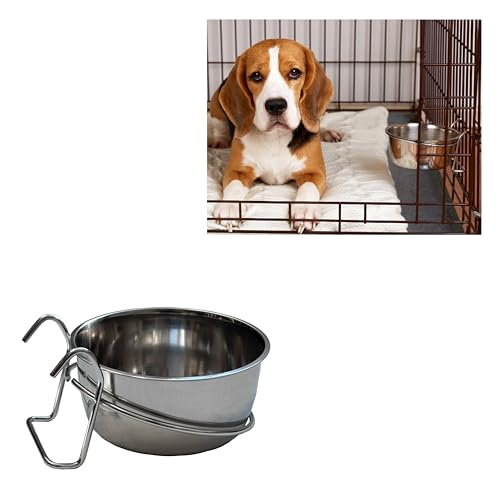 Coop Copa de acero inoxidable antidesperdicio de 20 oz para mascotas 2