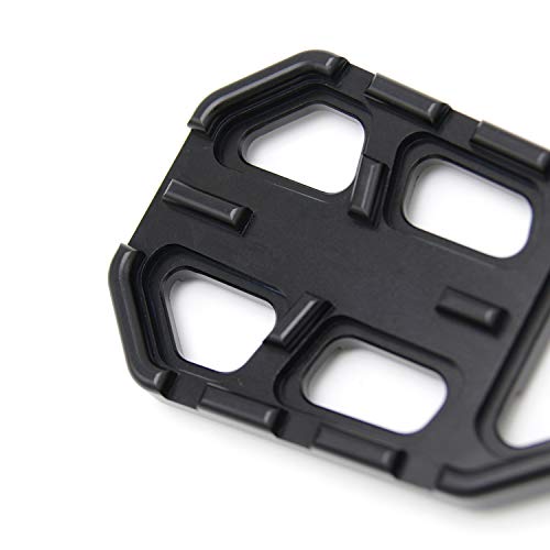 Yorten Pegadores de pé para motocicleta Tarugo largo pedais largos Pedais de descanso compatíveis co