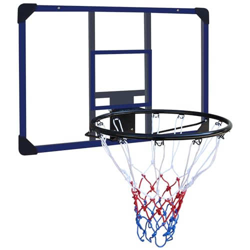Dimensioni del prodotto: dimensioni complessive: 89 cm x 60 cm x 6,1 cm (larghezza x altezza x profondità). Dimensioni tabellone: 89 cm x 60 cm. Cerchi da basket: 45 cm.