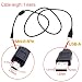 JZK USB Charging and Photo Image Data Transfer Cable, 1m USB A Male To Mini B 8-pin Flat Lead for Panasonic Lumix DMC-TZ61, TZ40, TZ70, TZ20 TZ22, TZ35 Replacement Camera Cord