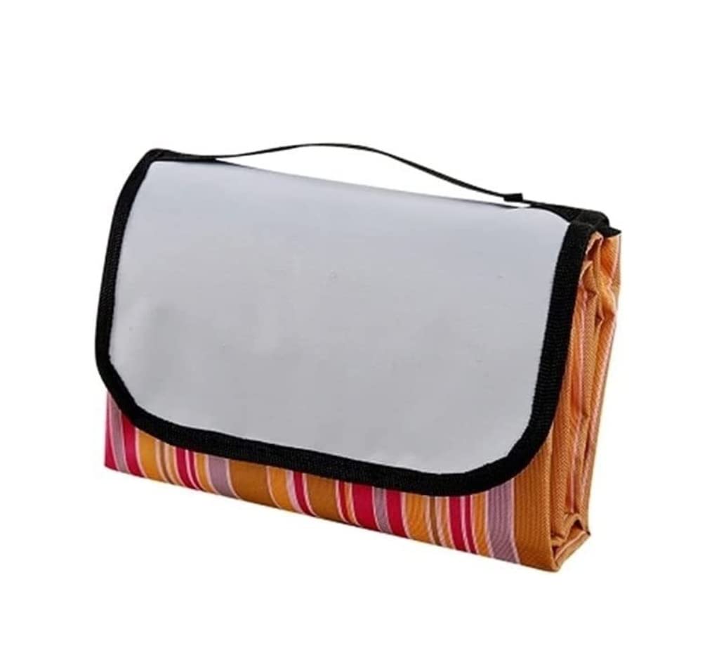 CVdrtyED Picnic Blanket Portable Picnic Blanket Camping Mat with Carry Strap Foldable for Park Hiking Travel Outdoor Mat(A)