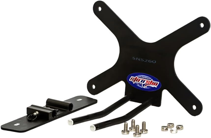 STO N SHO Front License Plate Bracket Compatible with 2017-2018 BMW 430i/440i M Sport