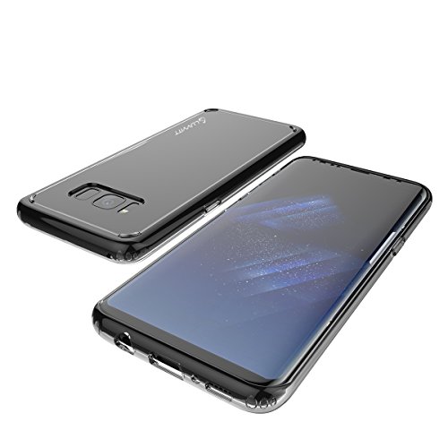 Galaxy S8 Case, Luvvitt [Clear View] Hybrid Scratch Resistant Back Cover With Shock Absorbing Bumper For Samsung Galaxy S8 - Clear #TOP5