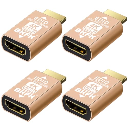 Émulateur HDMI EDID 4K 120Hz GM3840X2160@120Hz-4P pour éviter les écrans noirs