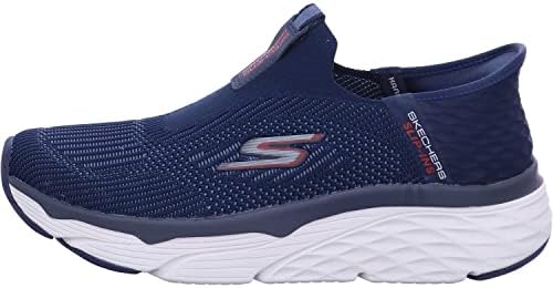 Skechers Men's Max Cushioning Slip-Ins-Athletic Slip-On Running Walking Shoes with Memory Foam Sneaker, Navy, 10.5 X-Wide | Image 1
