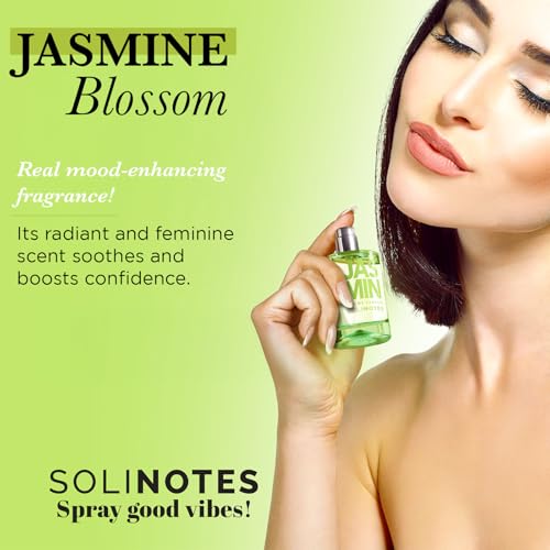 Image of Solinotes Jasmine Eau de Parfum, White Flowers & Musk, Vegan, 1.7 Fl Oz