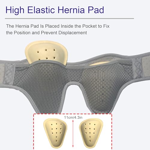 Faja para Hernia Bilateral Inguinal para Hombre y Mujer Mediana miniatura 4