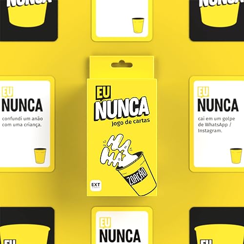 Jogo Eu Nunca Zoação, Jogo para Amigos, 2-10 jogadores