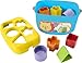 Fisher-Price Infant Toy Set, Baby’s First Blocks (10 Shapes) and Rock-a-Stack Ring Stacking Activity for Ages 6+ Months (Amazon Exclusive)