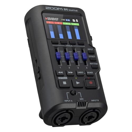 未使用保管　ZOOM　ズーム　R4　MultiTrak　マルチトラックレコーダー Amazon.co.jp: ZOOM ズーム R4 ポータブルマルチトラックレコーダー