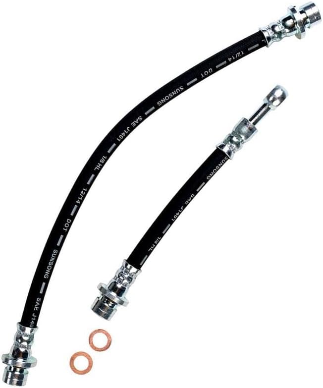 1PC Rear Brake Hydraulic Hose for Honda Ridgeline 3.5L 2006-2014 Replace# BH382768, 01466SJCA00