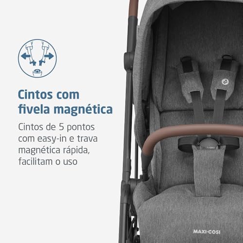 Maxi-Cosi, Carrinho de Bebê Leona², Select Grey