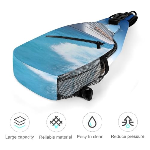 Mochila tipo bandolera deportiva para senderismo miniatura 5