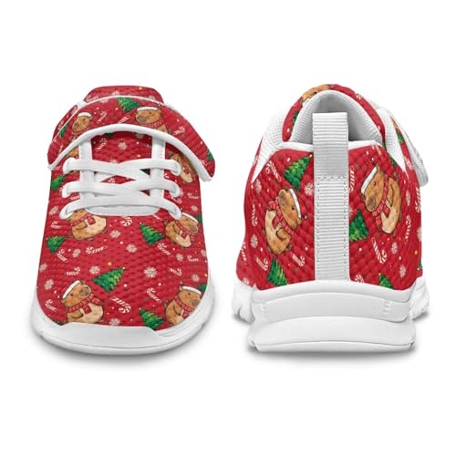 Christmas Sneakers Slip on Shoes for Kids Girls Boys Walking Running4