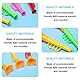Sxutop 25 Stück Mini Trompete Plastik Trompete Kinder Spielzeug Vuvuzela Tröte Klein Trompete Spielzeug aus Kunststoff Spielzeug Horn Instrument Lärmmacher für Lernen und Üben Musikinstrument Kinder