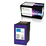 OCProducts Refilled Replacement for HP 57 Ink Cartridge for HP PSC 1315 PSC 2410 PSC 1110 PSC 2175 Officejet 6110 Deskjet 450 PhotoSmart 7150 7260 Printers (1 Color)