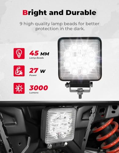 Luz trasera LED impermeable para Polaris Ranger XP 1000 miniatura 4