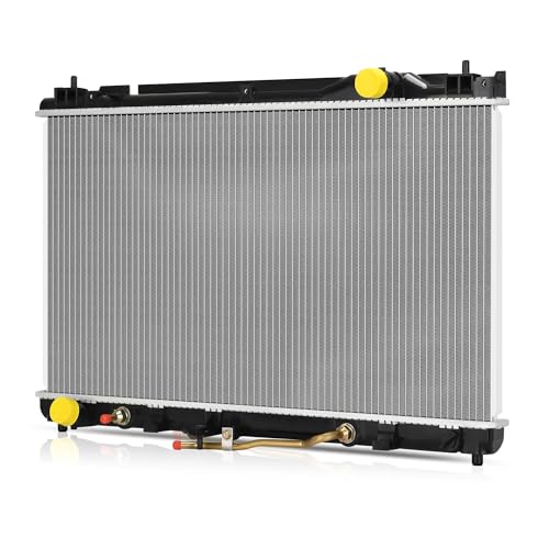 Image of DWVO Radiator Complete Compatible with 2002-2006 Toyota Camry 3.0L /3.3L, Fit for 2003-2008 Toyota Solara 3.0L /3.3L, Fit for 2002-2003 ES300 3.0L, Fit for 2004-2006 ES330 3.3L, Raplace CU2434